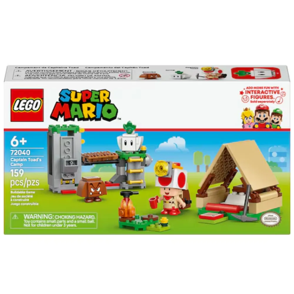 DE ACAMPADA CON EL CAPITN TOAD SUPER MARIO LEGO 1 PIEZA