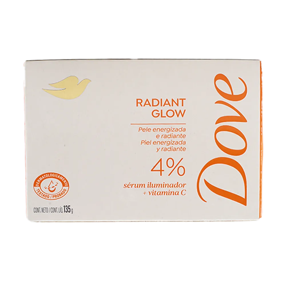 JABON EN BARRA RADIANT GLOW DOVE 135 GRAMOS