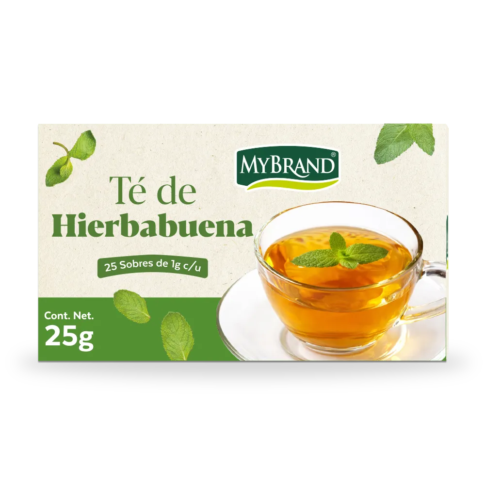 TE DE HIERBABUENA MYBRAND 25 SOBRES