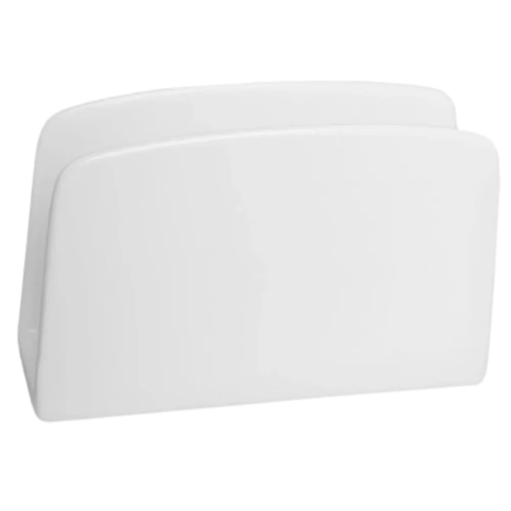 SERVILLETERO DE PORCELANA BLANCO CHEFMAKER 1 PIEZA