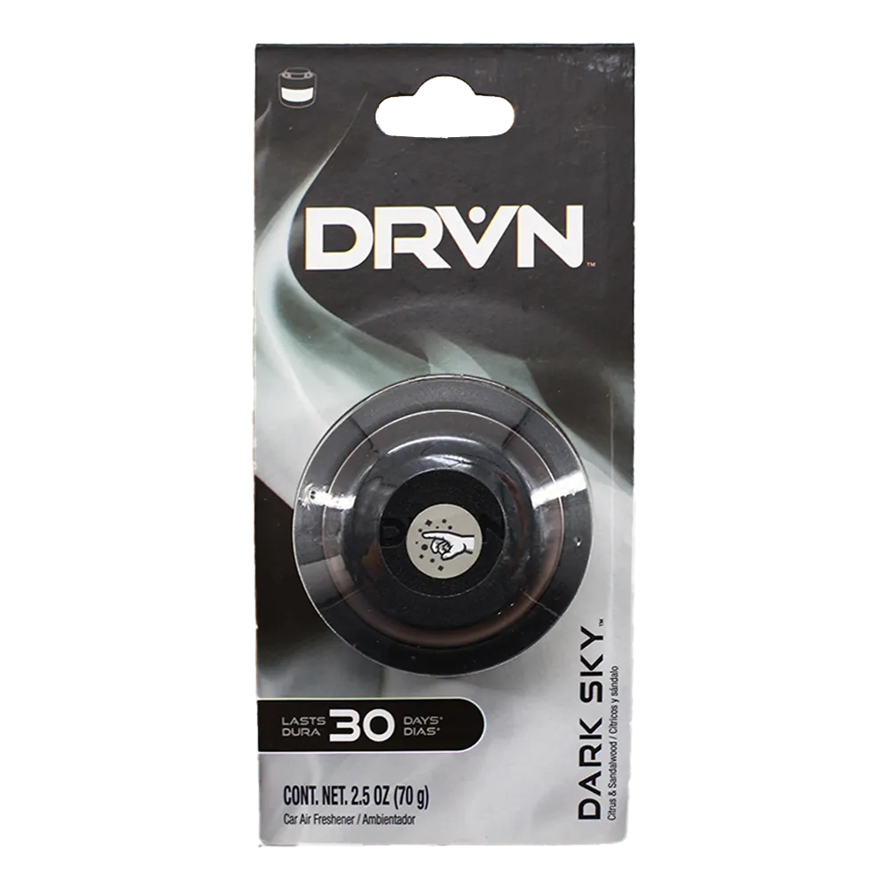 AROMATIZANTE LATA AUTO DARK SKY REVIVAL DRVN 1 PIEZA