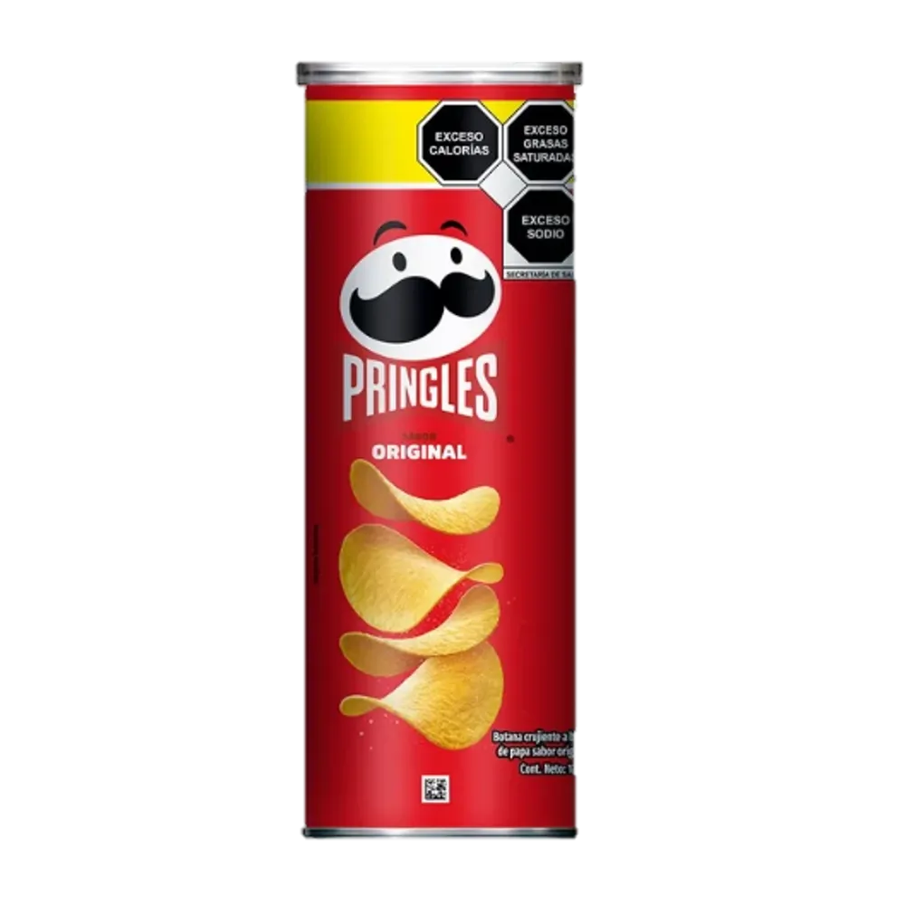 PAPAS ORIGINAL PRINGLES 134 GRAMOS