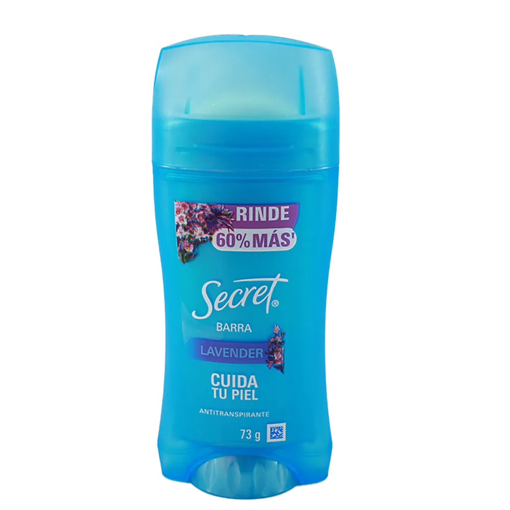 ANTITRANSPIRANTE BARRA LAVENDER SECRET 73 GRAMOS