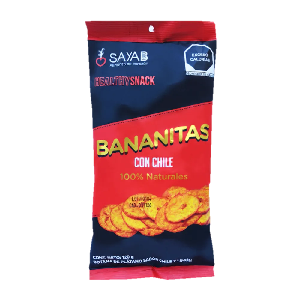 BANANITAS CHILE SAYAB 120 GRAMOS