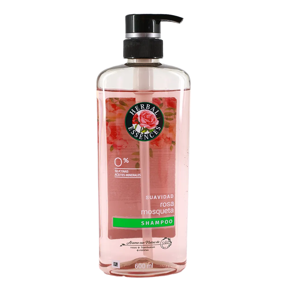 SHAMPOO ROSA MOSQUETA HERBAL ESSENCES 600 MILILI