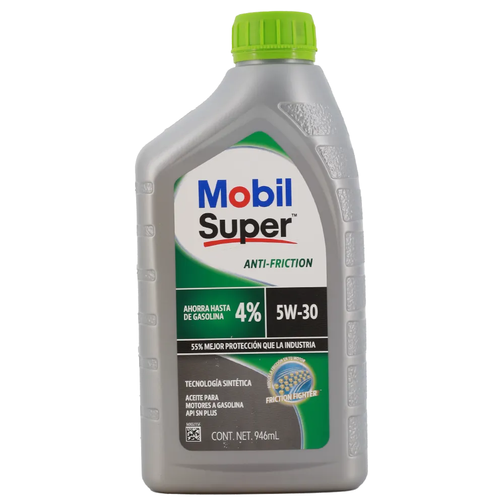 Aceite Sintetico Anti-Friction 5W-30 Mobil 946 Ml
