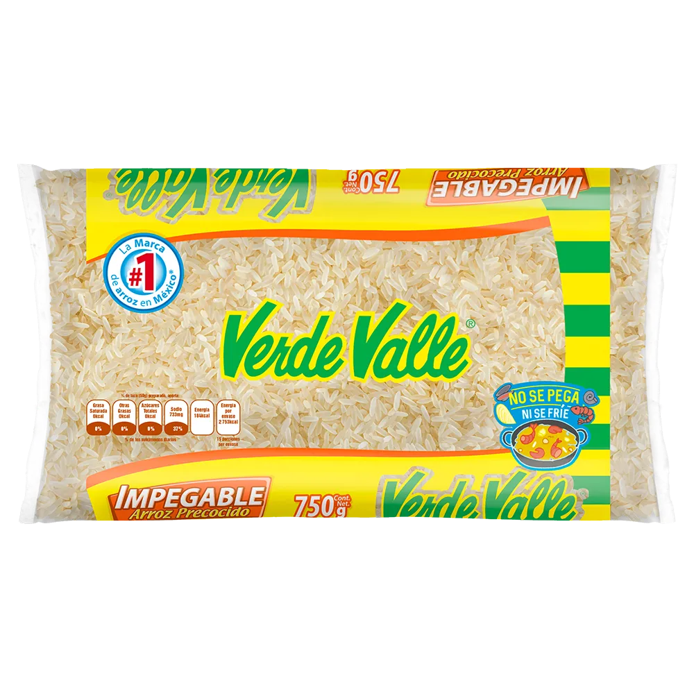 Arroz Impegable Verde Valle 750 g