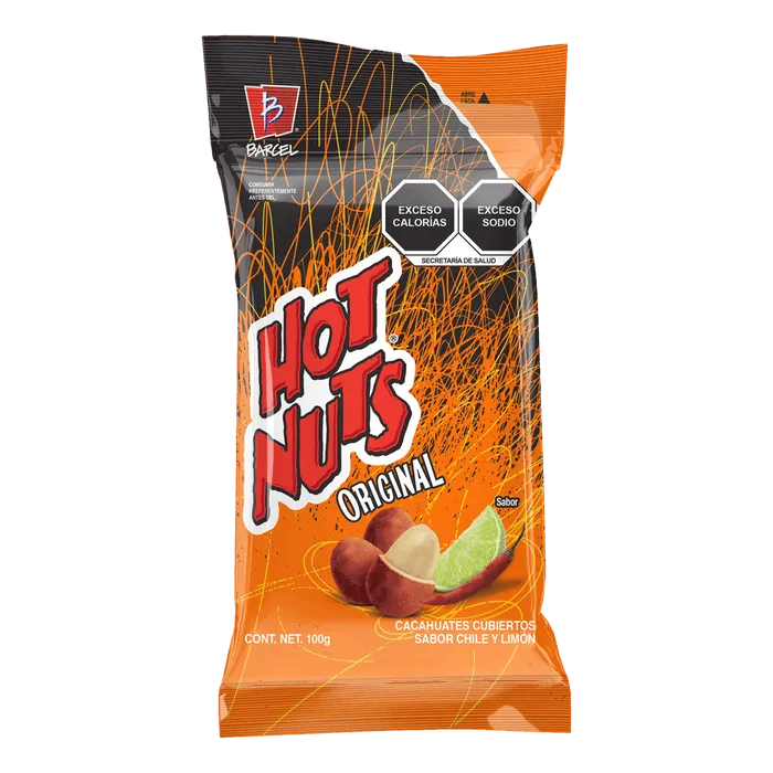 Cacahuates Enchilado Hot Nuts 100 g