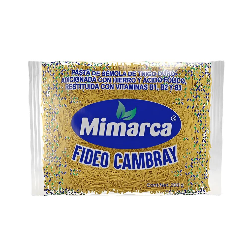 Pasta Para Sopa Fideo Cambray Mimarca 200 g