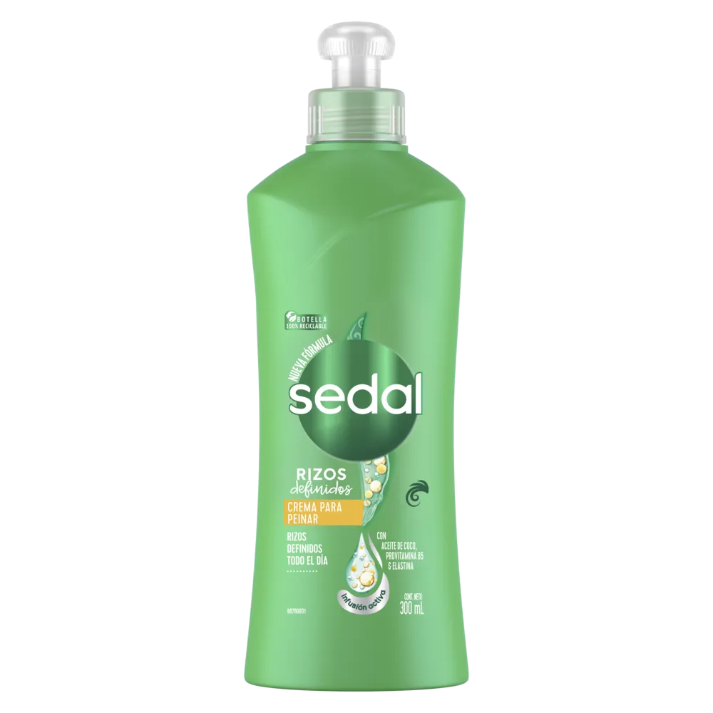 Crema Peinar Rizos Sedal 300 Ml