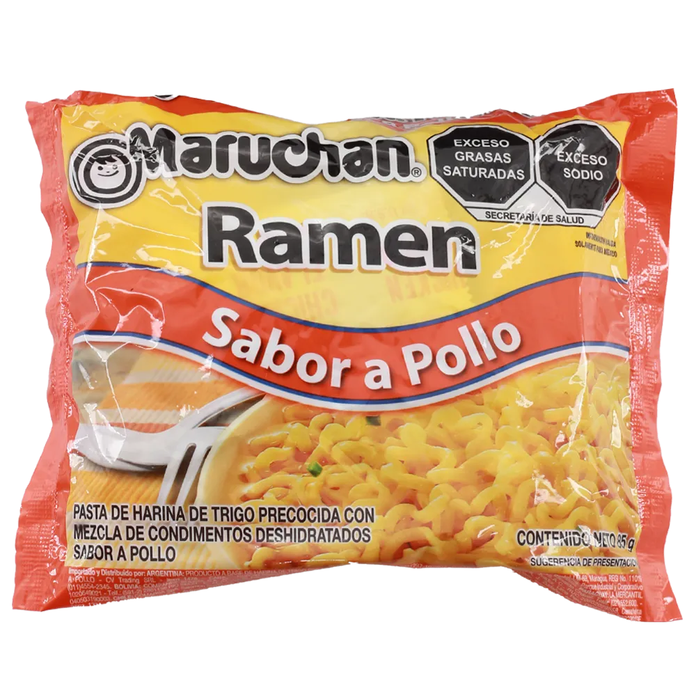 Sopa Instantanea Ramen con Pollo Maruchan 85 g