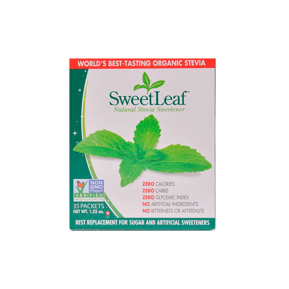 Sustituto De Azucar Natural Stevia Sweetleaf 35 Sobres