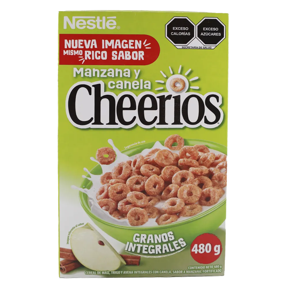 Cereal Cheerios Manzana Canela Nestle 480 g