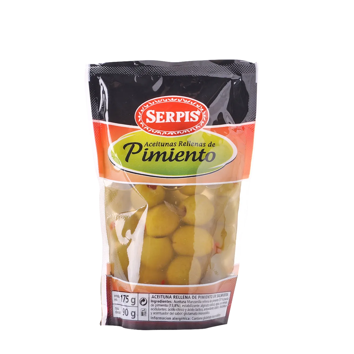 Aceituna Rellena Serpis 170 Gr