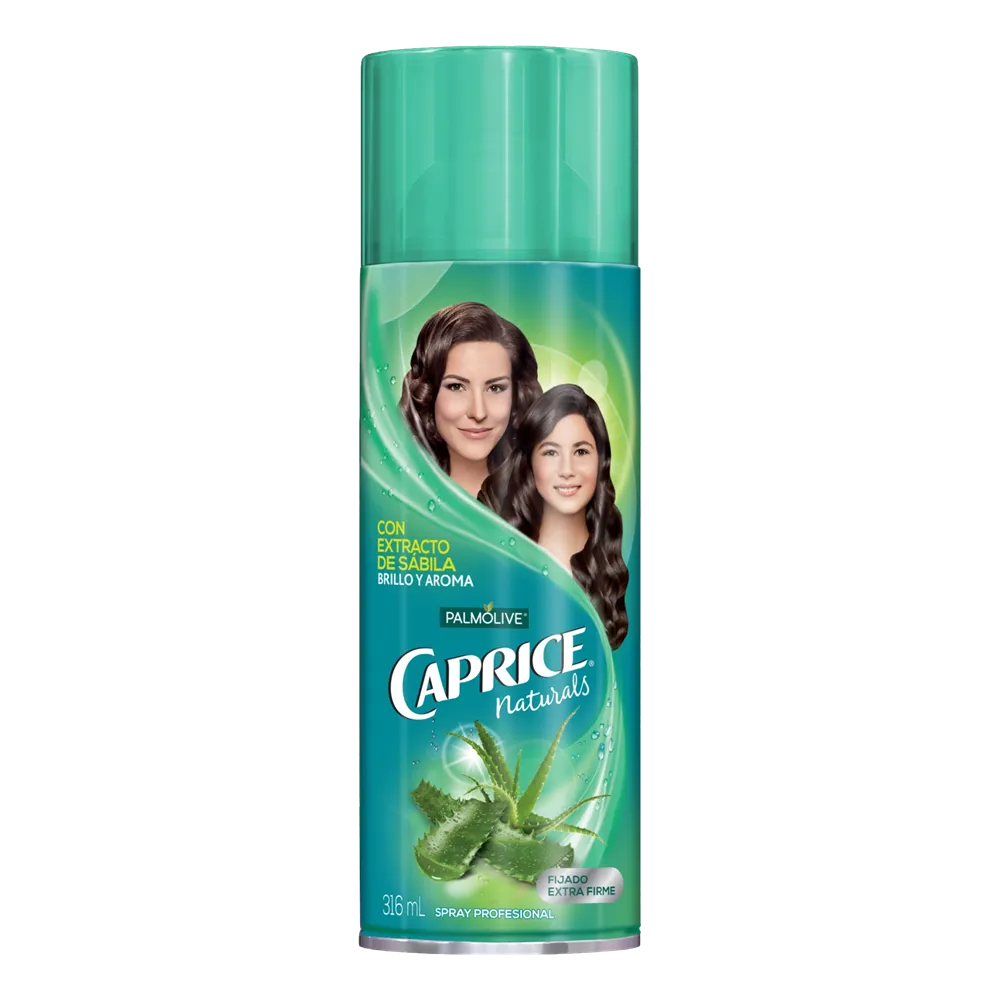 Spray Fijador Naturals Sabila Caprice 316 Ml
