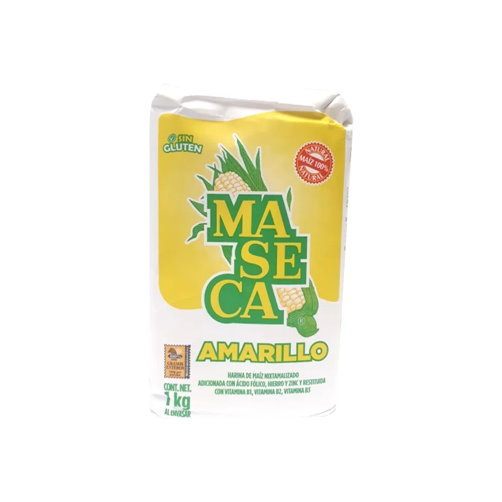 Harina De Maiz Amarillo Maseca 1 kg