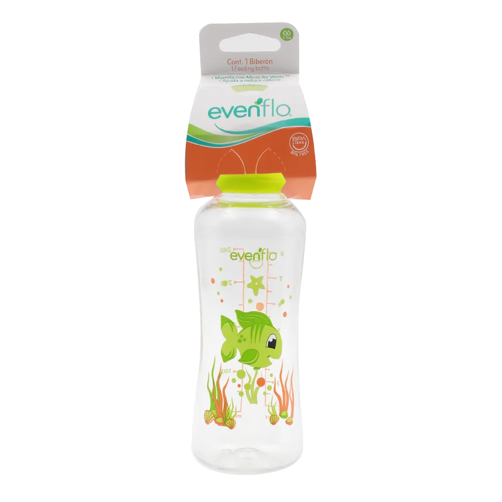Biberon 8 Oz Acuario Evenflo 8 oz