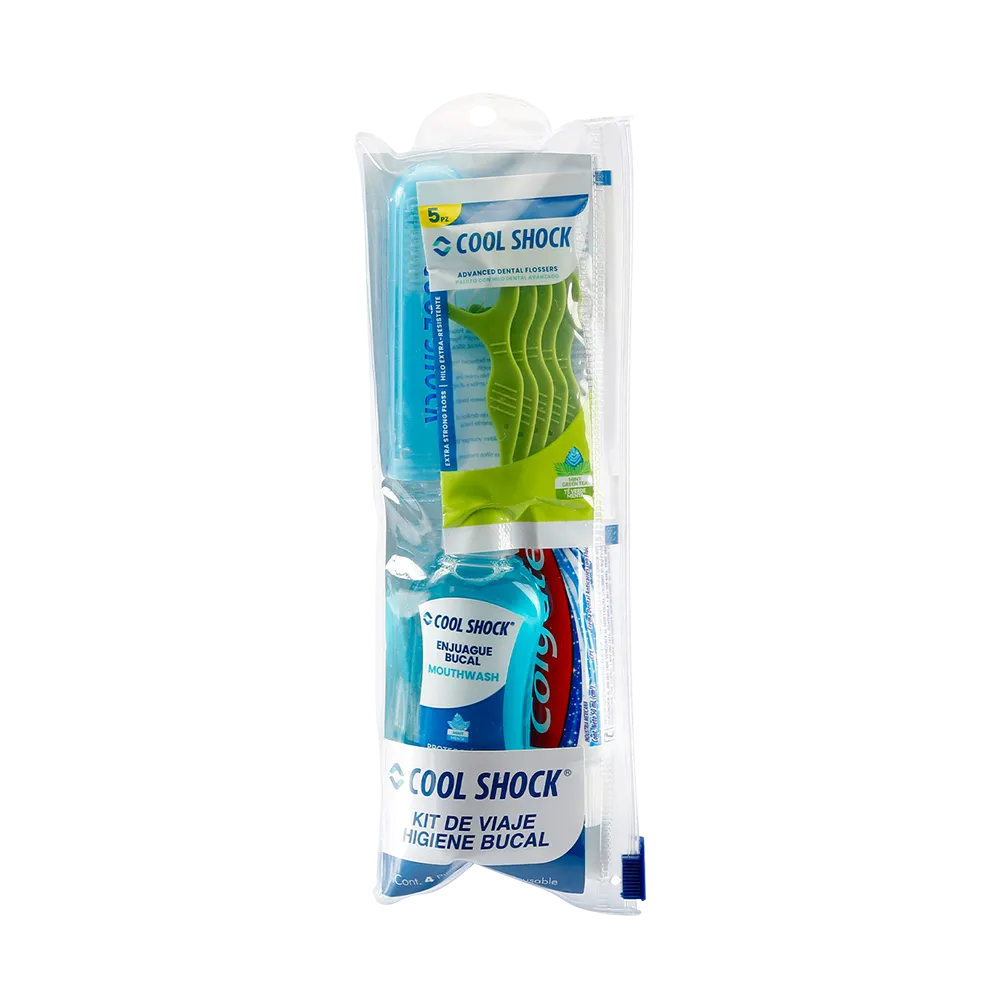Kit Viaje Pasta Y Enjuague Colgate 4 Pza