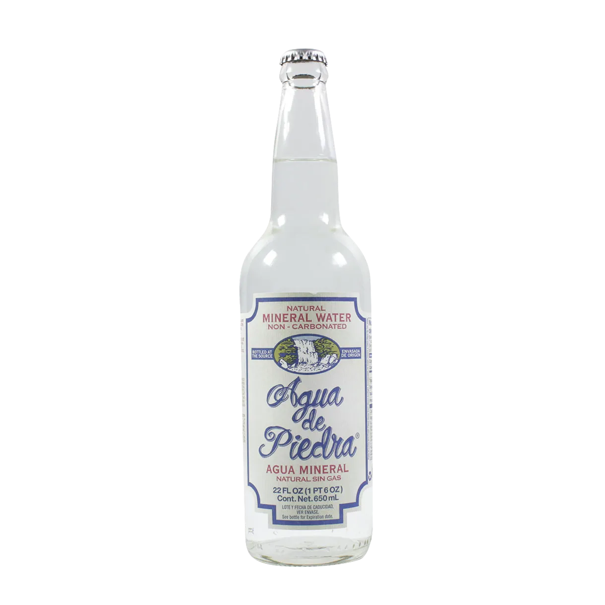 Agua Mineral Sin Gas Agua De Piedra 650 Ml