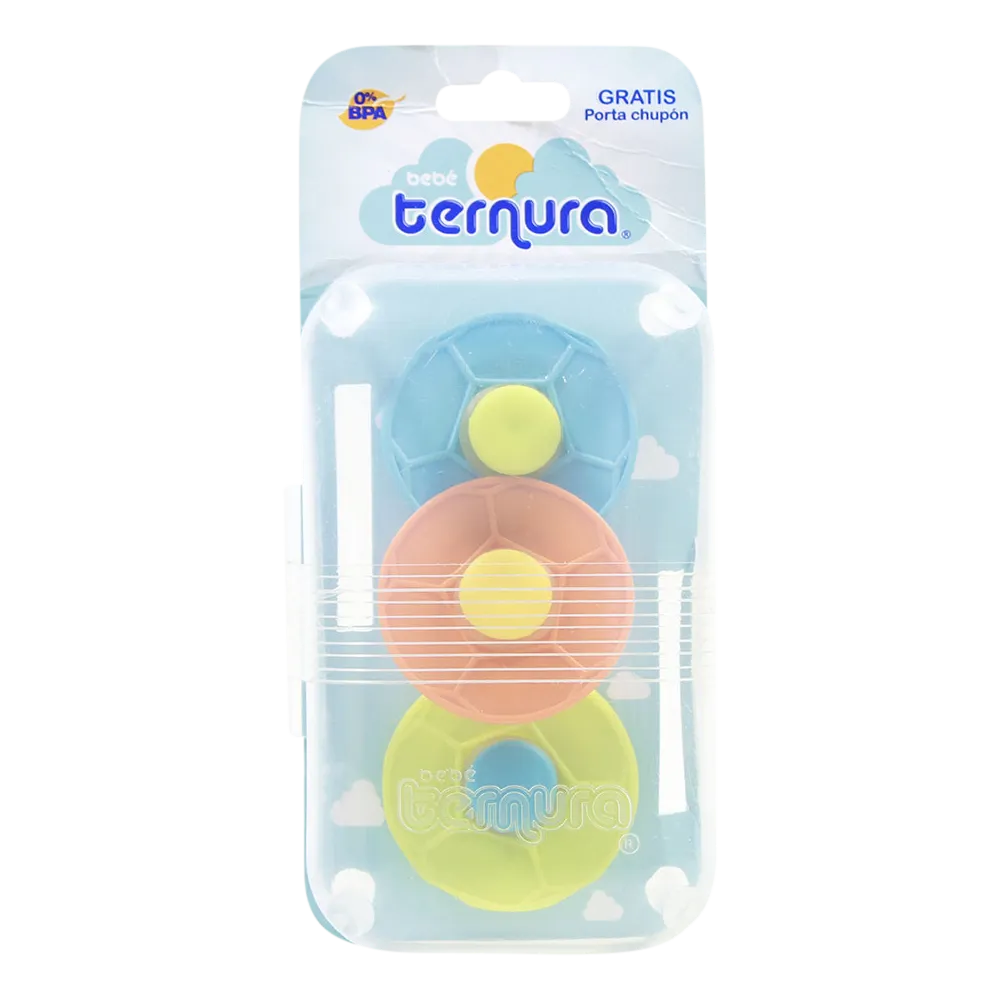 Chupon 3Pack Miel Ternura 1 Pza