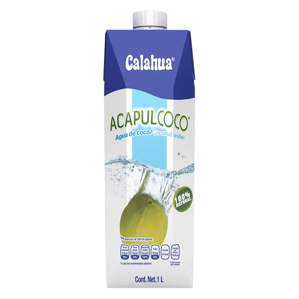 Agua De Coco Natural Acapulcoco 1 Lt