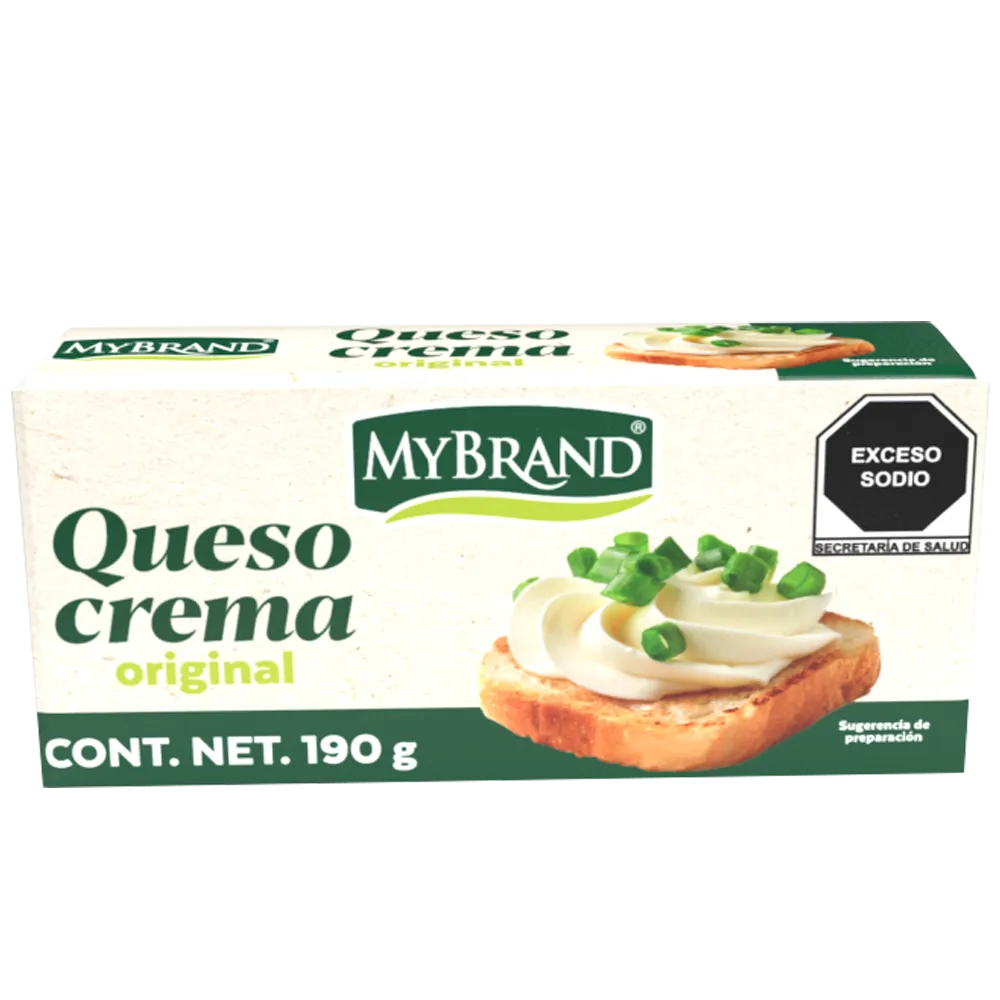 Queso Crema Mybrand 190 g