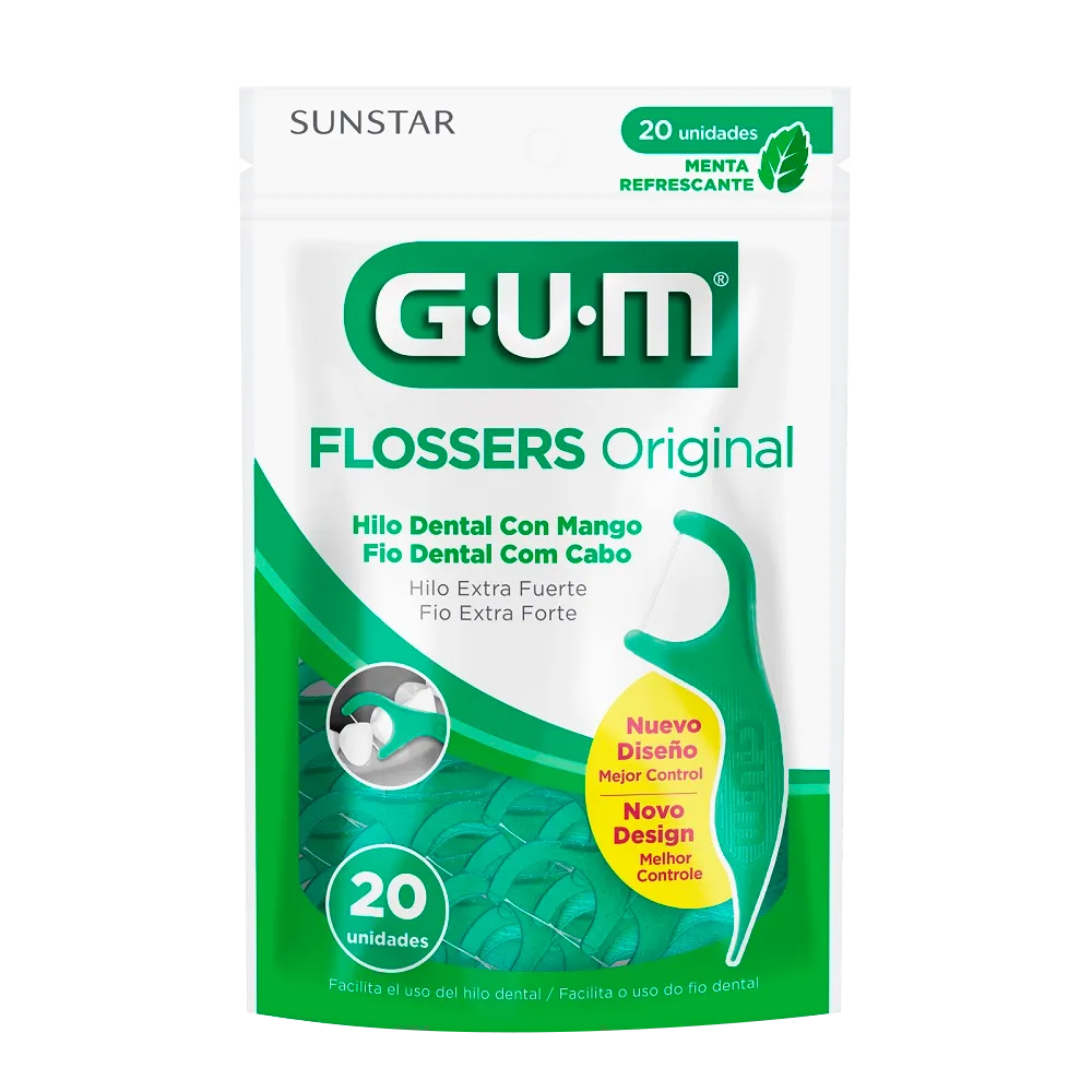 Flossers Original Gum 20 Pza
