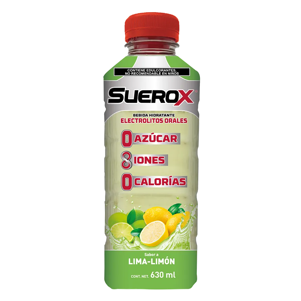 Suerox Lima Limon Suero Oral Genommalab 630 Ml