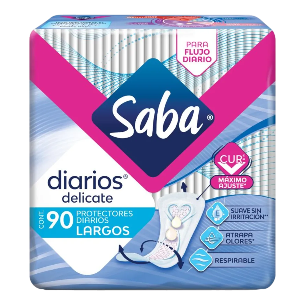 Pantiprotector Largo Saba 90 Pza
