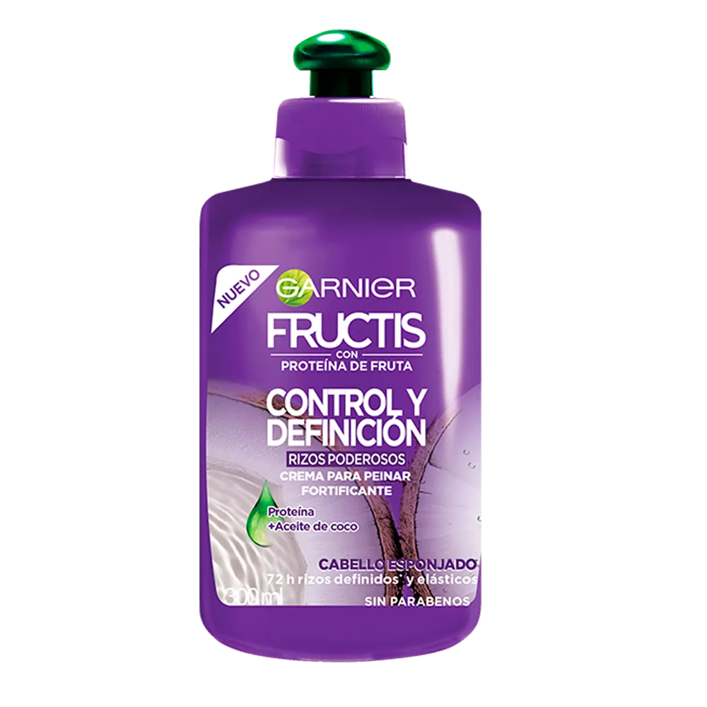 Crema Peinar Rizos Fructis 300 Ml