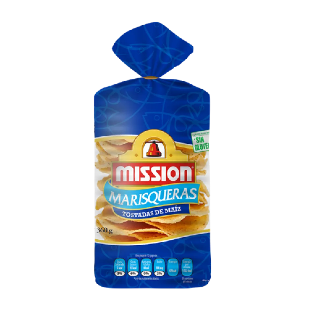 Tostadas De Maiz Marisqueras Mission 360 g