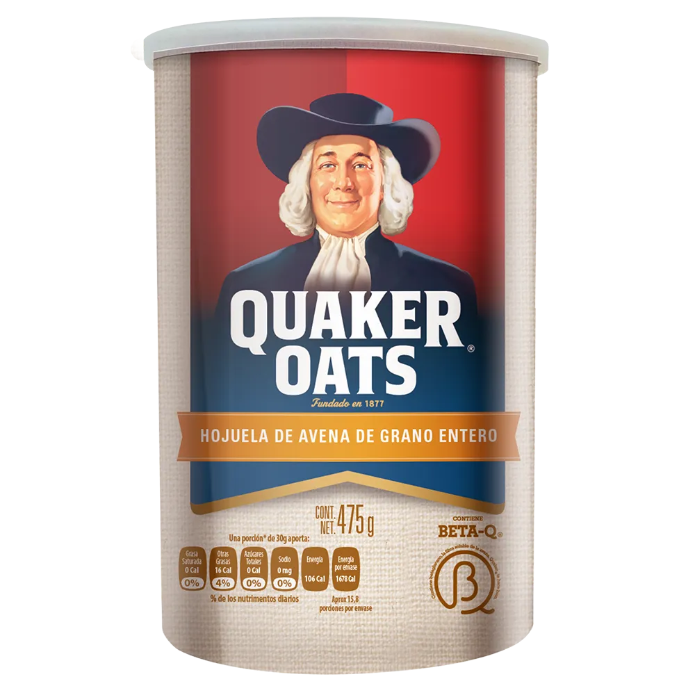 Avena Grano Entero Bote Quaker 475 Gr
