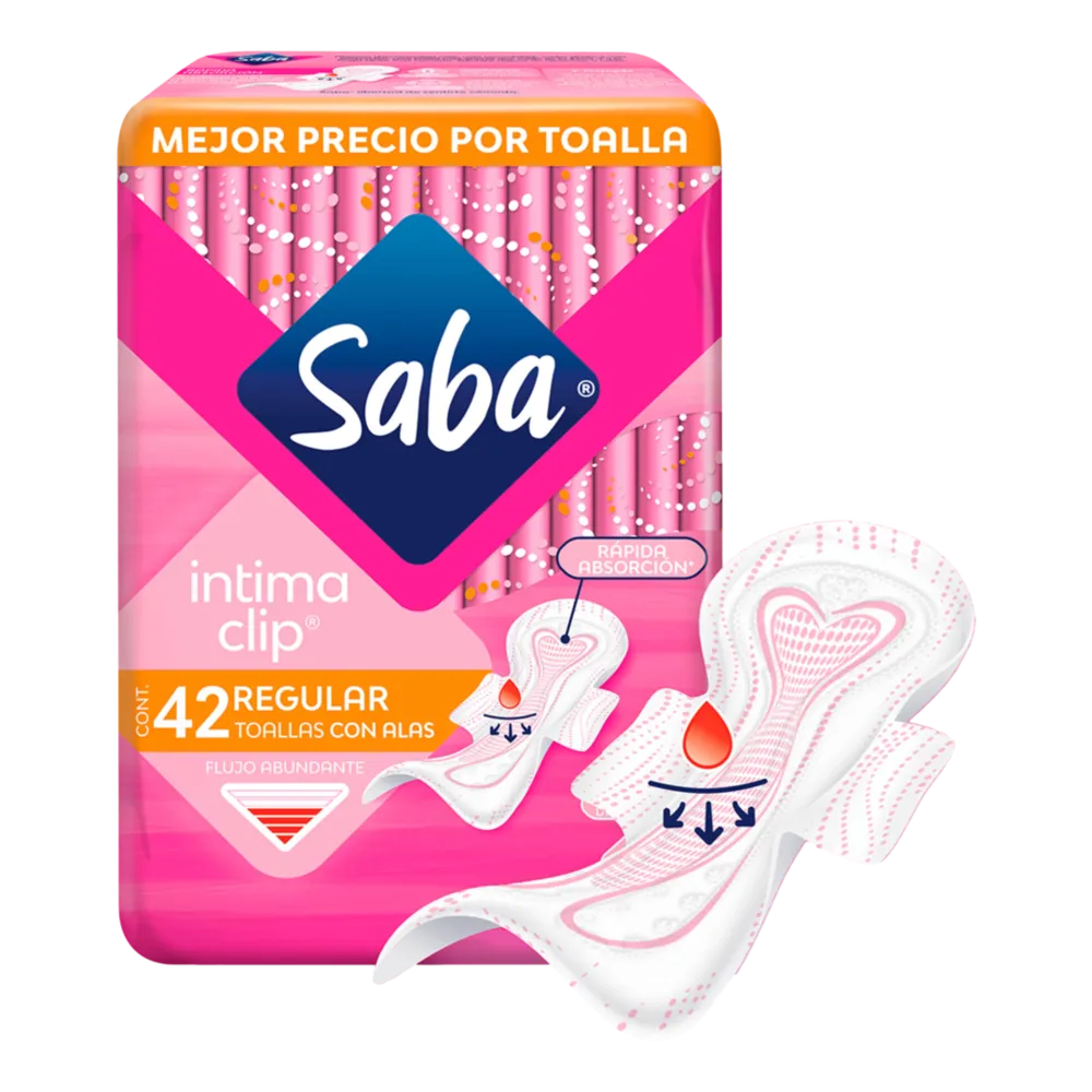 Toalla con Alas Intima Saba 42 Pza