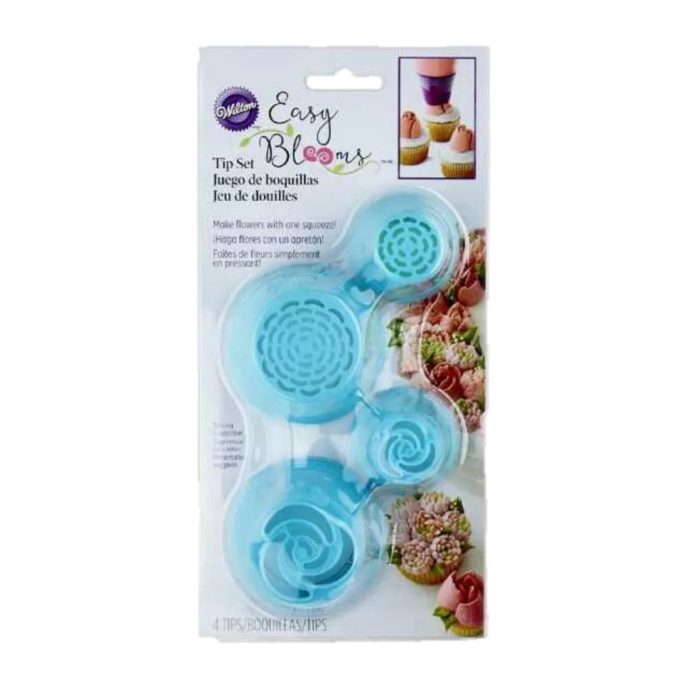 JUEGO DE BOQUILLAS PARA CREAR FLORES 418-1707 WILTON 1 PIEZA