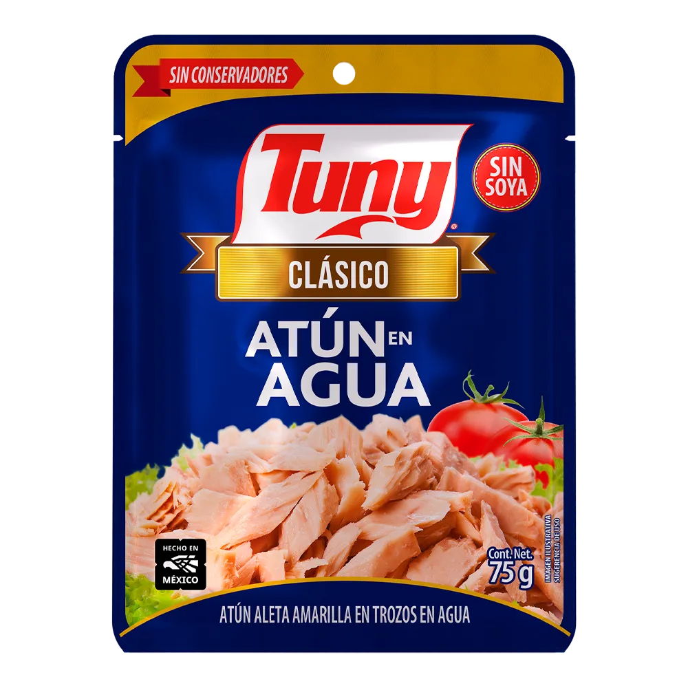 Atun En Agua Pouch Tuny 75 g