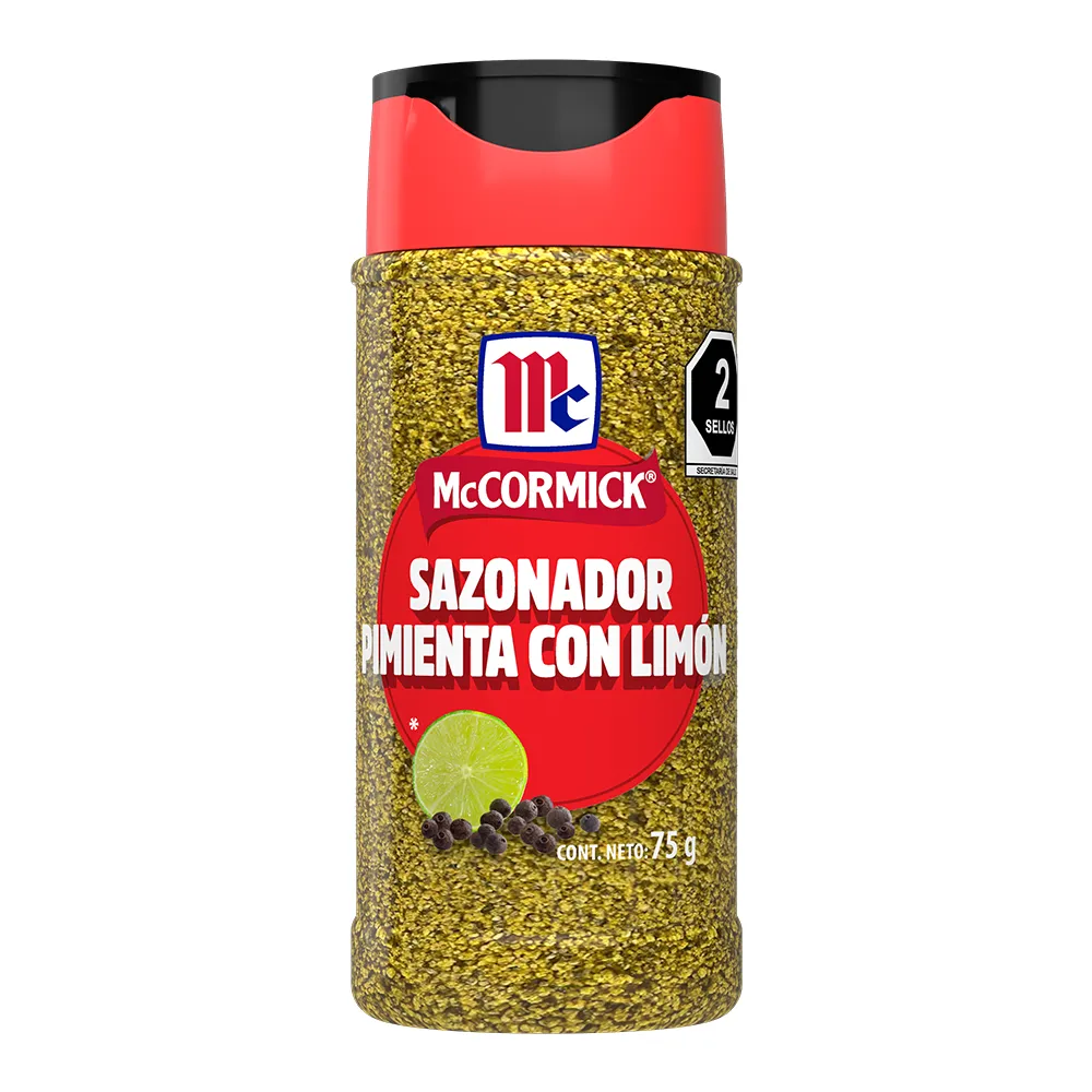 Sazonador Pimienta Con Limón Mccormick 75 g