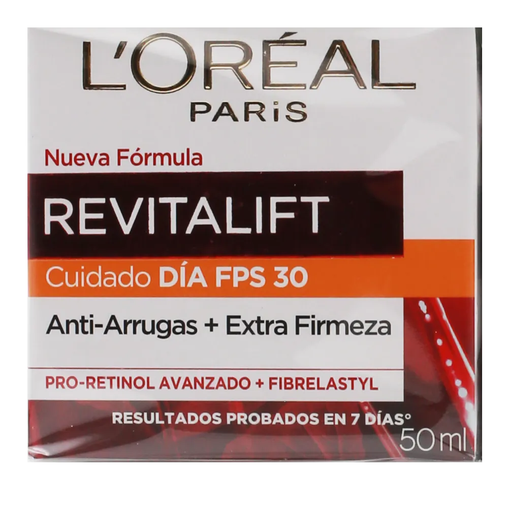 Crema Facial Revitalift Fps 30 Antiarrugas Mas Firm Revitalift 50 Ml