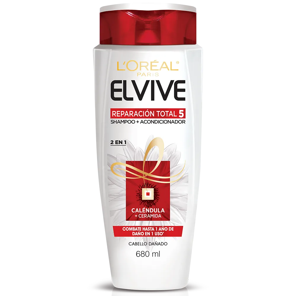 Shampoo 2En1 Rt5 Elvive 680 Ml