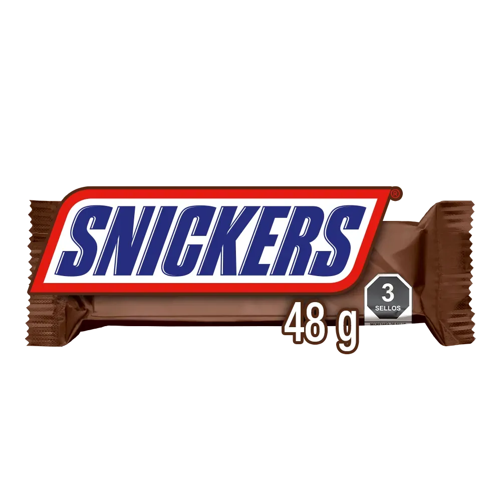Barra De Chocolate Snickers 48 g