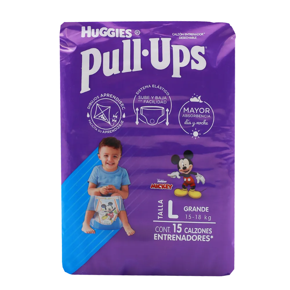 Calzon Entrenador L Niño Pull Ups 15 Pza