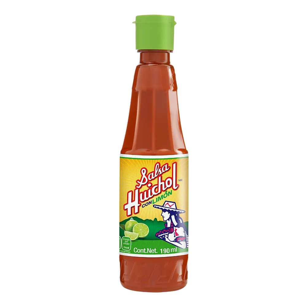 Salsa Picante Con Limon Huichol 190 Ml
