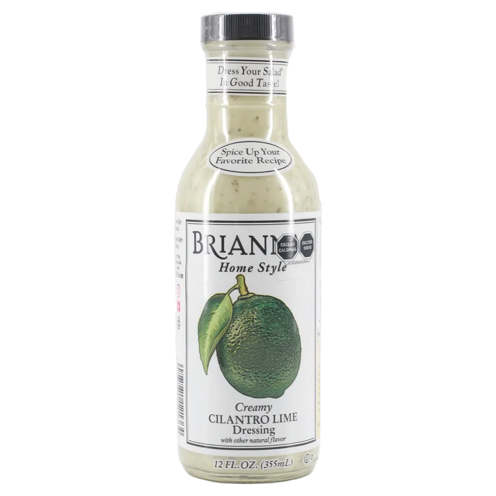 Aderezo Cilantro Lima Briannas 12 oz