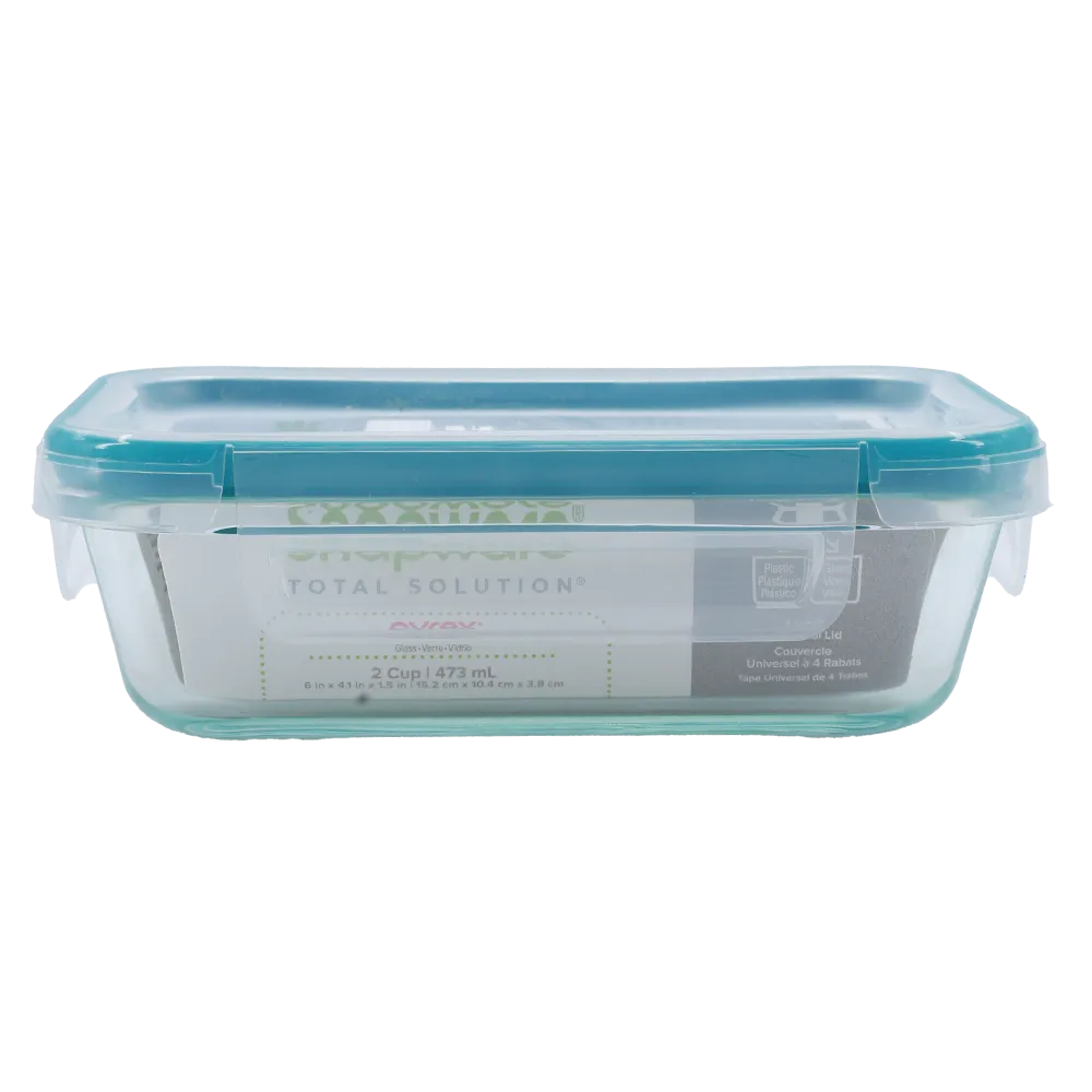 Contenedor Vidrio Total Solution 480 Ml Total Solution Snapware 1 Pza