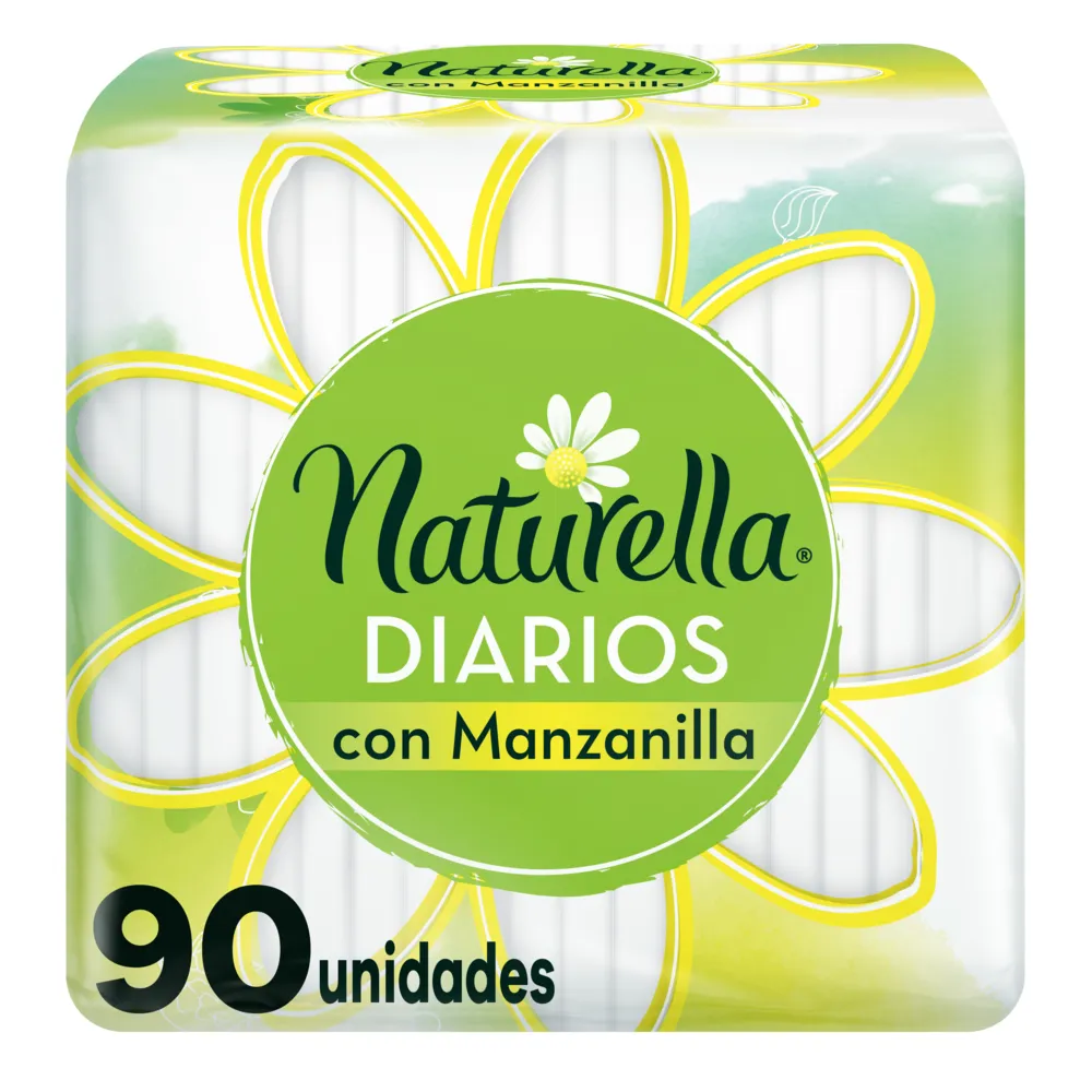 Pantiprotector Regular Manzanilla Naturella 90 Pza