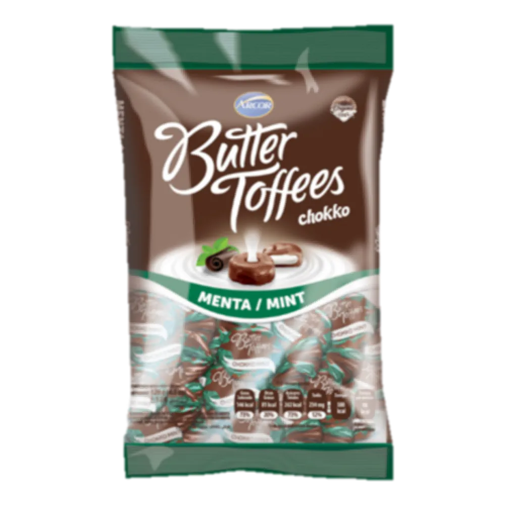 Caramelo Leche Relleno Chocomenta Butter Toffees 126 g