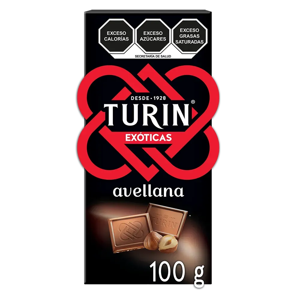 Tableta Chocolate Avellana Turin 100 g