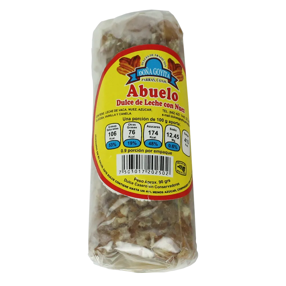Abuelo De Leche Con Nuez Goyita 90 g