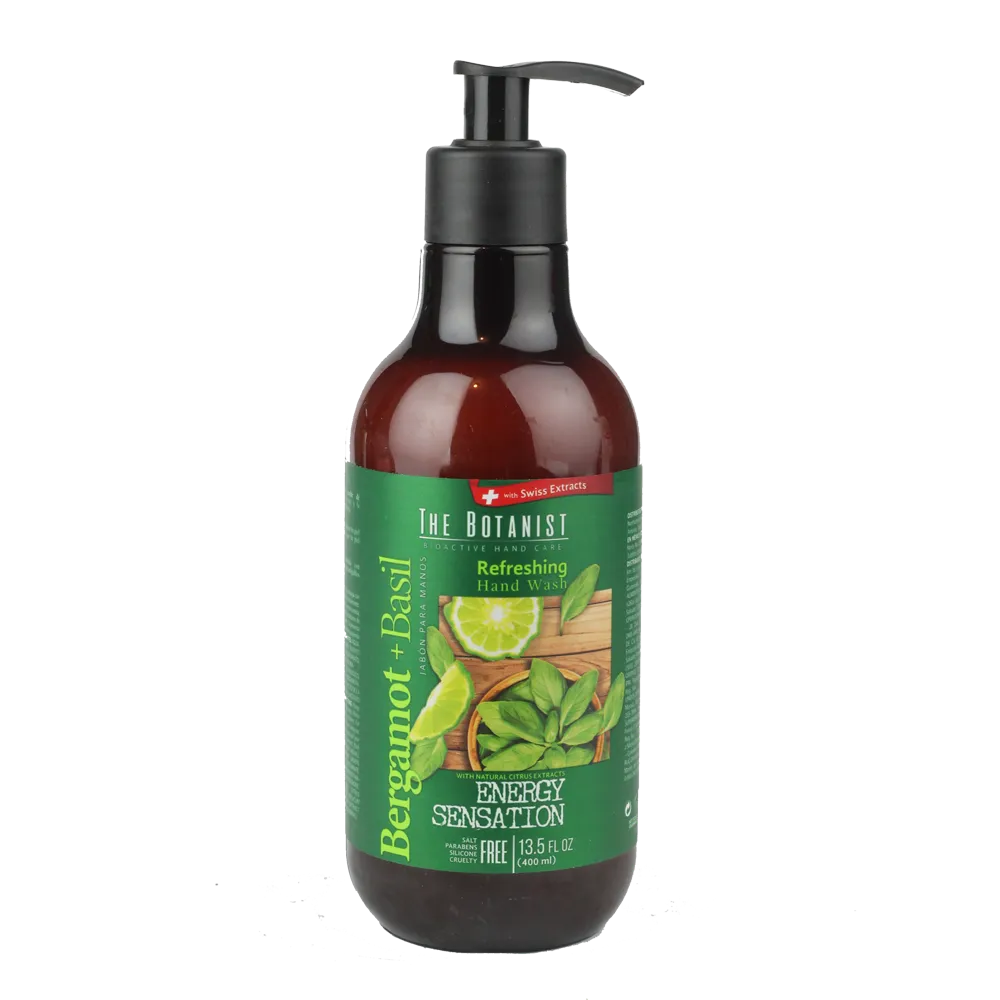 Jabon Liquido Manos Bergamot Basil The Botanist 400 Ml