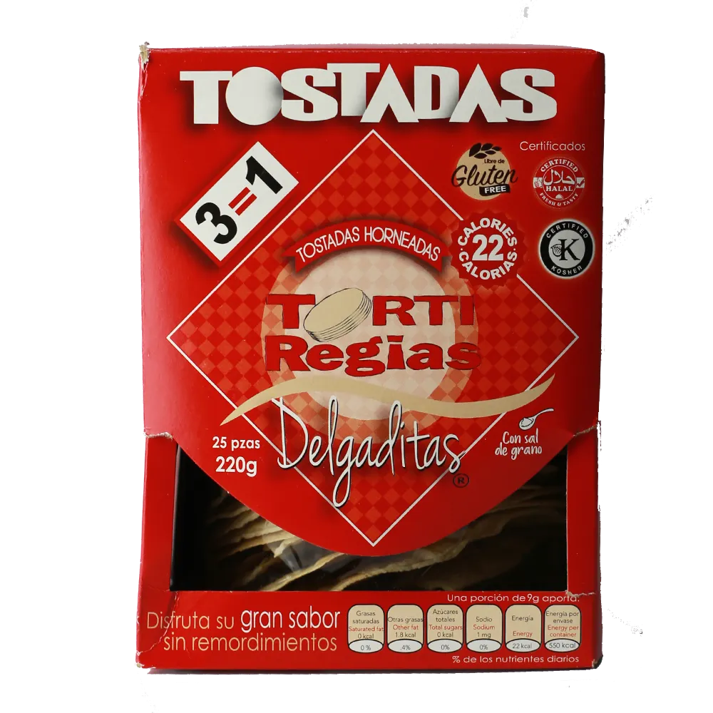 Tostadas Horneadas Tortiregia 220 g