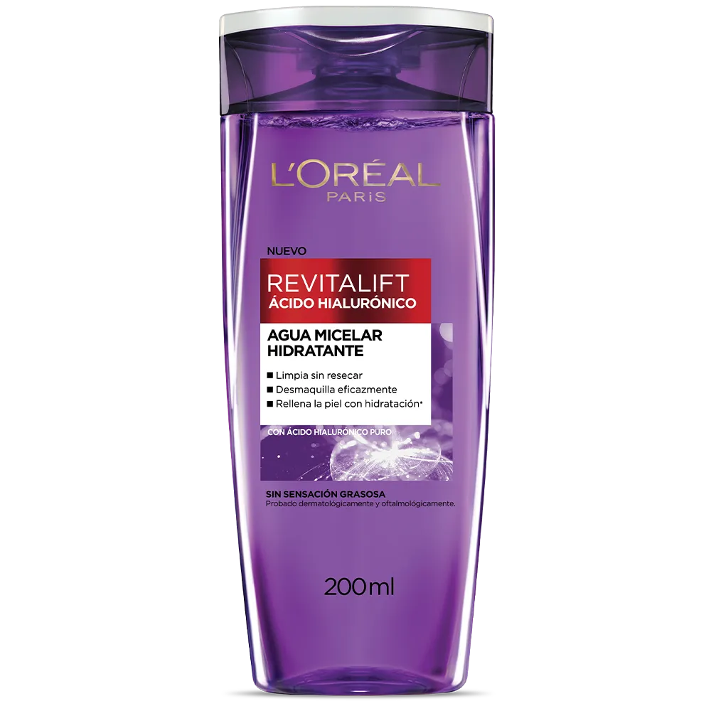 Agua Micelar Hialuronico Revitalift 200 Ml